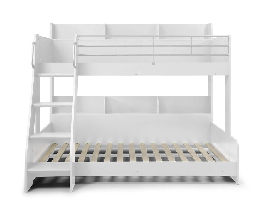 Dreamcatcher Triple Sleeper White – Space - Saving Bed - Luminex FurnitureBunk BedDOM101