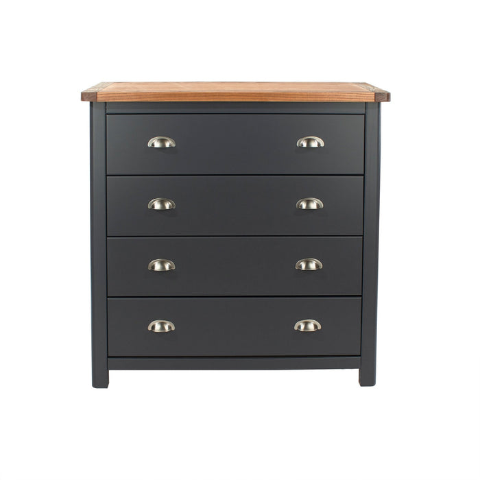 Dunkeld 4 drawer chest – Midnight Blue - LuminexFurnitureChest of drawersDK214