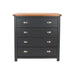 Dunkeld 4 drawer chest – Midnight Blue - LuminexFurnitureChest of drawersDK214