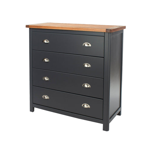 Dunkeld 4 drawer chest – Midnight Blue - LuminexFurnitureChest of drawersDK214