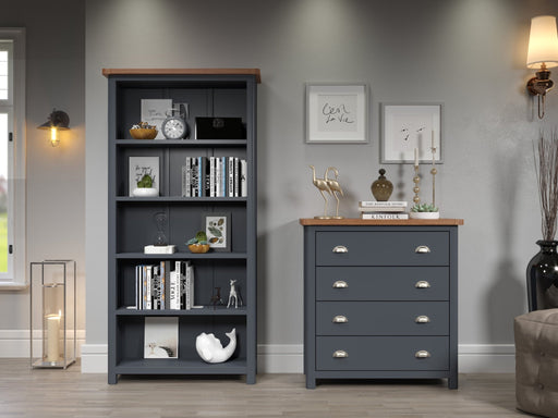 Dunkeld 4 drawer chest – Midnight Blue - LuminexFurnitureChest of drawersDK214