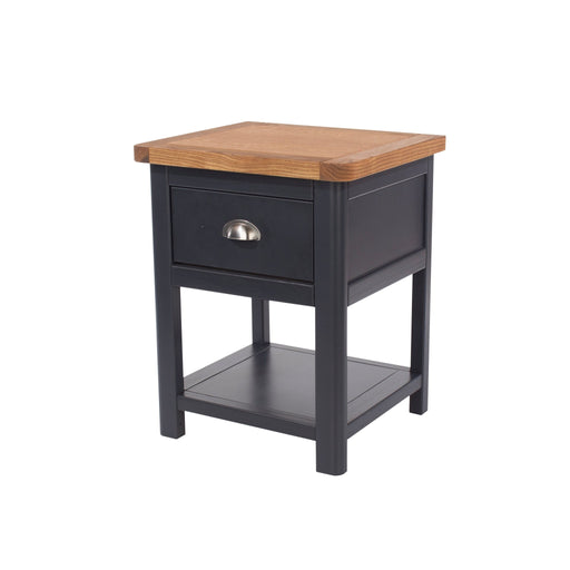 Dunkeld Bedside Table 1 Drawer Cabinet Midnight Blue - LuminexFurnitureBedside TableDK208