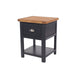 Dunkeld Bedside Table 1 Drawer Cabinet Midnight Blue - LuminexFurnitureBedside TableDK208