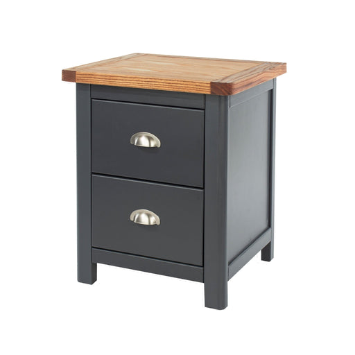 Dunkeld Bedside Table 2 Drawer Cabinet Midnight Blue - LuminexFurnitureBedside TableDK210