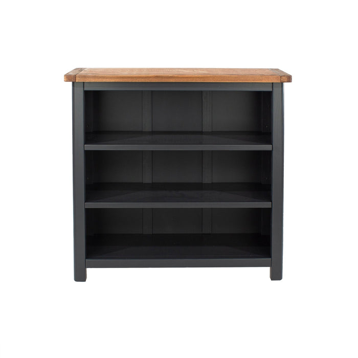 Dunkeld Bookcase Midnight Blue Low - LuminexFurnitureBookcaseDK311