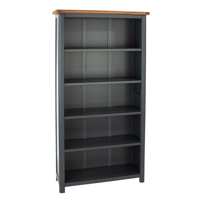 Dunkeld Bookcase Midnight Blue Tall - LuminexFurnitureBookcaseDK312