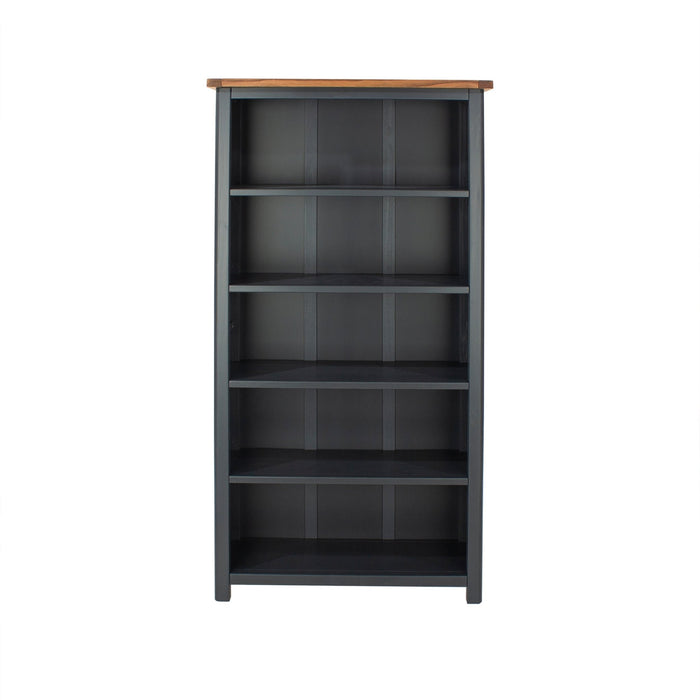 Dunkeld Bookcase Midnight Blue Tall - LuminexFurnitureBookcaseDK312