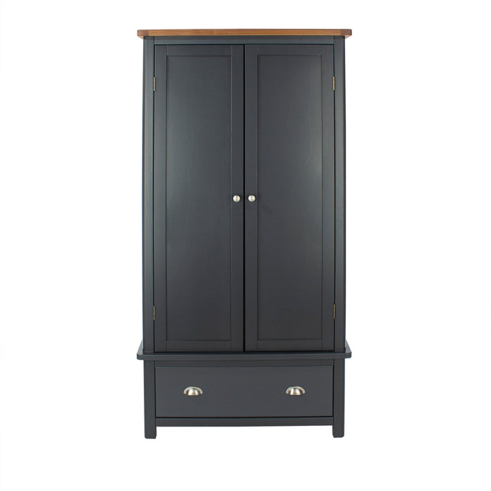 Dunkeld Wardrobe - Midnight Blue - LuminexFurnitureWardrobeDK221