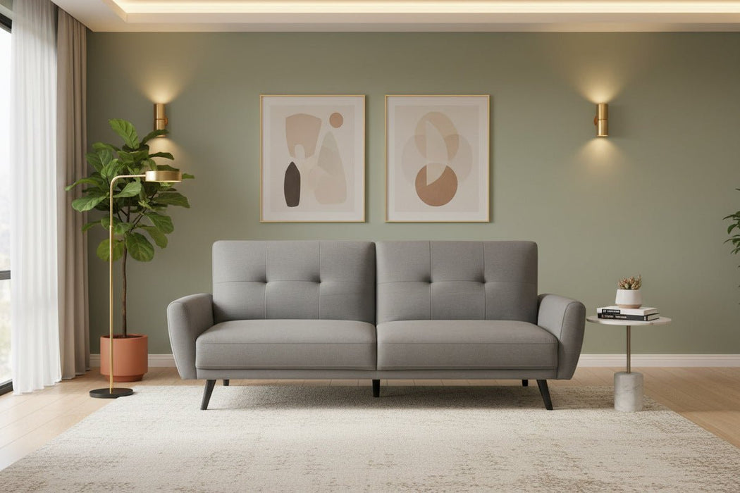 Eden Velvet Sofa Bed - Split - Back - Luminex FurnitureSofasMON504