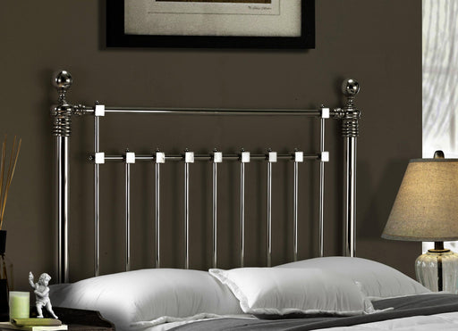 Edward Chrome Metal Bed - Luminex FurnitureBedEDW46CHR