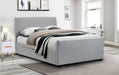 Elara Light Grey with Drawers Bed - Luminex FurnitureFabric BedsCAP001