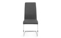 Elden Cantilever Dining Chairs Slate Grey Set Of 2 - Luminex FurnitureChairsROM102
