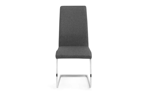 Elden Cantilever Dining Chairs Slate Grey Set Of 2 - Luminex FurnitureChairsROM102