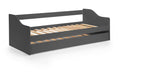 Ellery Day Bed – Anthracite Guest Bed Frame - Luminex FurnitureDay BedsELB003