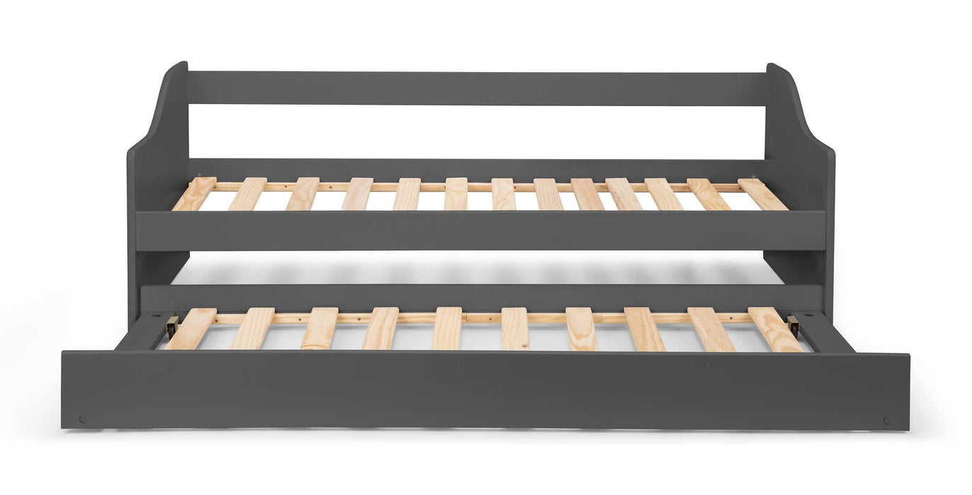 Ellery Day Bed – Anthracite Guest Bed Frame - Luminex FurnitureDay BedsELB003