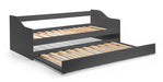 Ellery Day Bed – Anthracite Guest Bed Frame - Luminex FurnitureDay BedsELB003