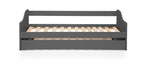 Ellery Day Bed – Anthracite Guest Bed Frame - Luminex FurnitureDay BedsELB003