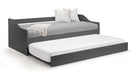 Ellery Day Bed – Anthracite Guest Bed Frame - Luminex FurnitureDay BedsELB003