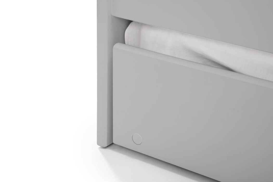 Ellery Day Bed – Dove Grey Guest Bed Frame - Luminex FurnitureDay BedsELB001