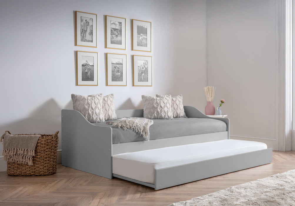 Ellery Day Bed – Dove Grey Guest Bed Frame - Luminex FurnitureDay BedsELB001