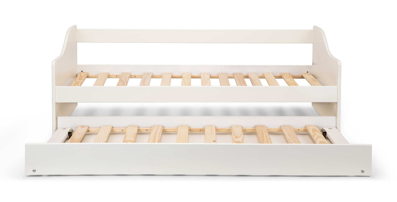 Ellery Day Bed – Surf White Guest Bed Frame - Luminex FurnitureDay BedsELB002
