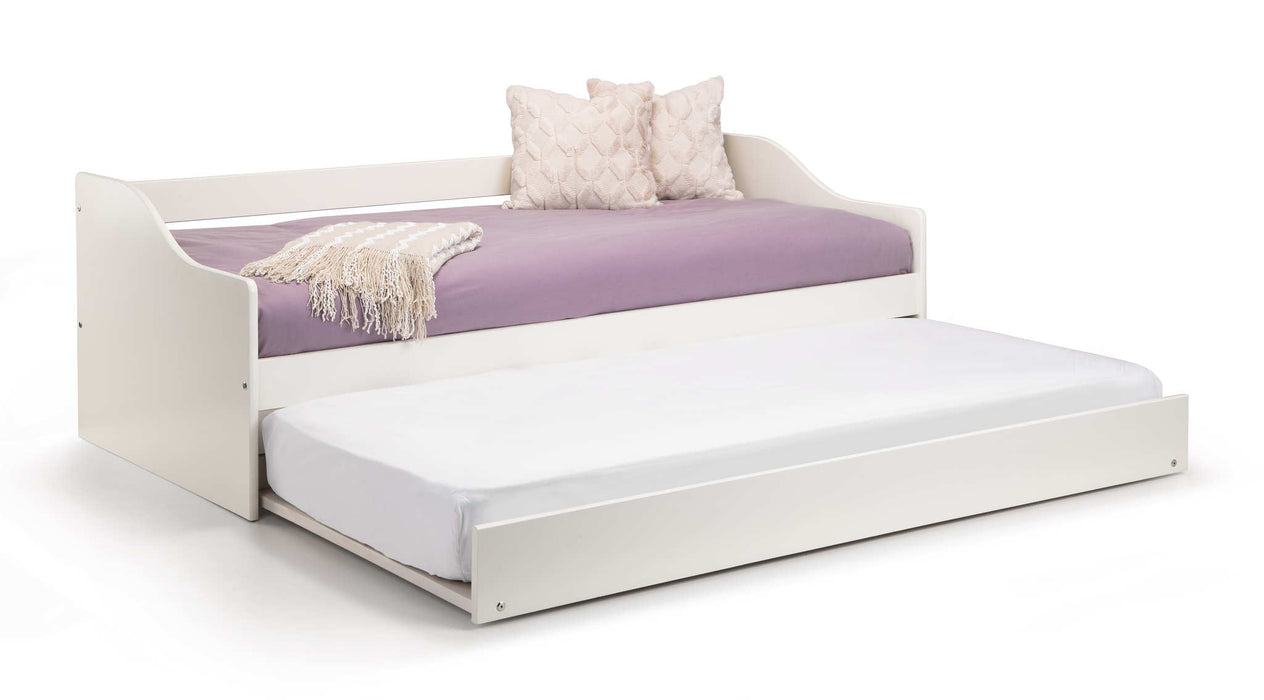 Ellery Day Bed – Surf White Guest Bed Frame - Luminex FurnitureDay BedsELB002
