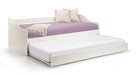 Ellery Day Bed – Surf White Guest Bed Frame - Luminex FurnitureDay BedsELB002