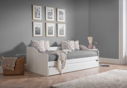 Ellery Day Bed – Surf White Guest Bed Frame - Luminex FurnitureDay BedsELB002