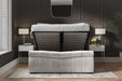 Elmbury Velvet Ottoman Sleigh Bed - Luminex FurnitureBedBOLG50