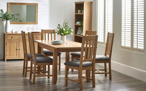 Eloise Extending Dining Table - Oak - Luminex FurnitureDining TableMAL201
