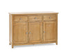 Eloise Large Oak Sideboard – 3 Drawers & 3 Cupboards - Luminex FurnitureSideboardMAL209