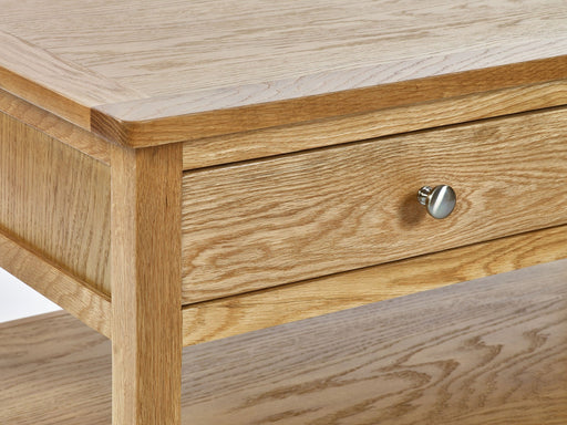 Eloise Oak Coffee Table with Drawers - Luminex FurnitureCoffee TableMAL204