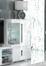 Elvara White Gloss & Concrete Grey Low Display Cabinet - Luminex FurnitureDrinks Cabinet, Living, Dining3024