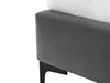 Elysia Grey Velvet Bed - Luminex FurnitureFabric BedsSAN106