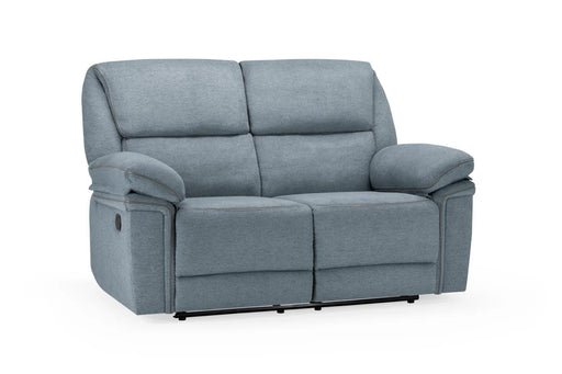 Elysian Grey Fabric 2 Seater Recliner Sofa - Luminex FurnitureSofaselio_recliner_sofa_grey_fabric_2_seater