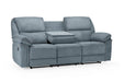 Elysian Grey Fabric 3 Seater Recliner Sofa - Luminex FurnitureSofaselio_recliner_sofa_grey_fabric_3_seater