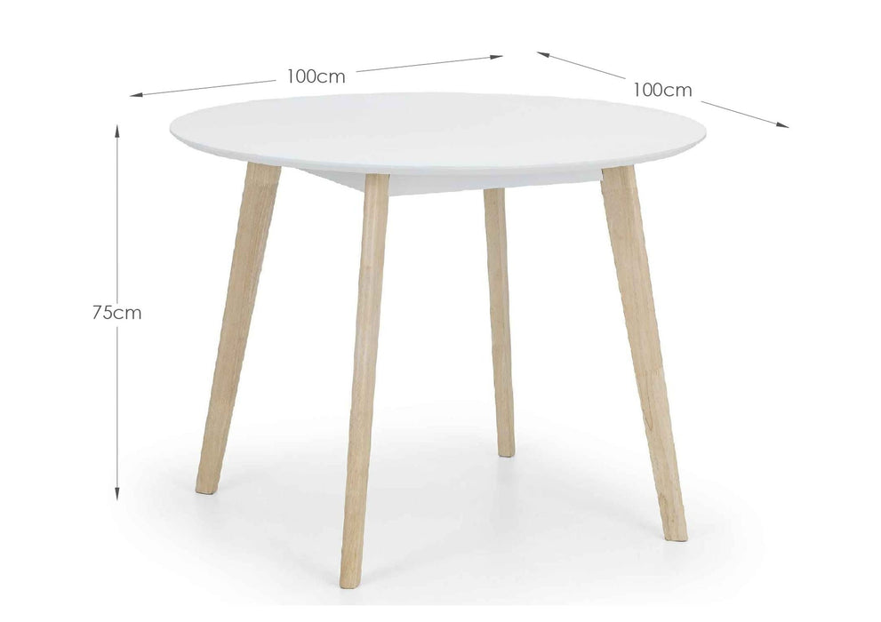 Emilia Round Dining Table - Luminex FurnitureDining TableCAS204