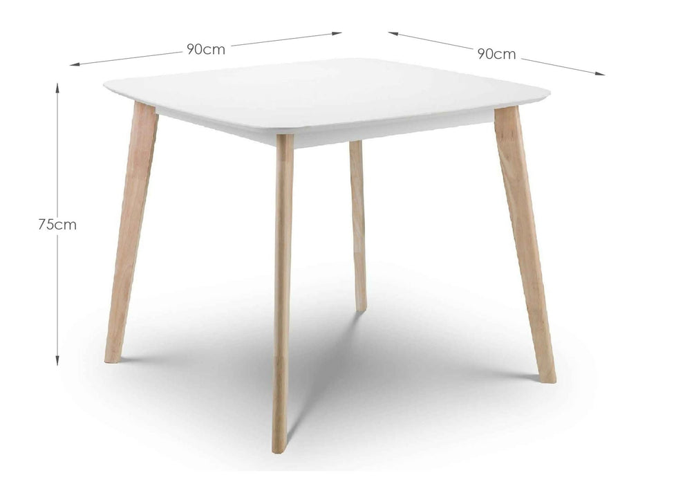 Emilia Square Dining Table - Luminex FurnitureDining TableCAS101