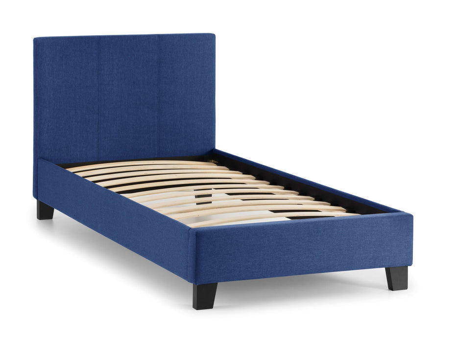 Esme Bed Dark Blue - Luminex FurnitureFabric BedsRIA111