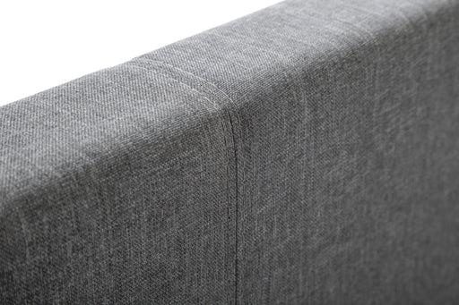 Esme Bed – Light Grey - Luminex FurnitureFabric BedsRIA102