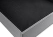 Esme Ottoman Storage Bed Light Grey - Luminex FurnitureFabric BedsRIA301