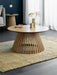 Estelle Round Slatted Coffee Table - Luminex FurnitureCoffee TableOLL001