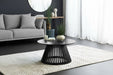 Estelle Round Slatted Coffee Table - Luminex FurnitureCoffee TableOLL001