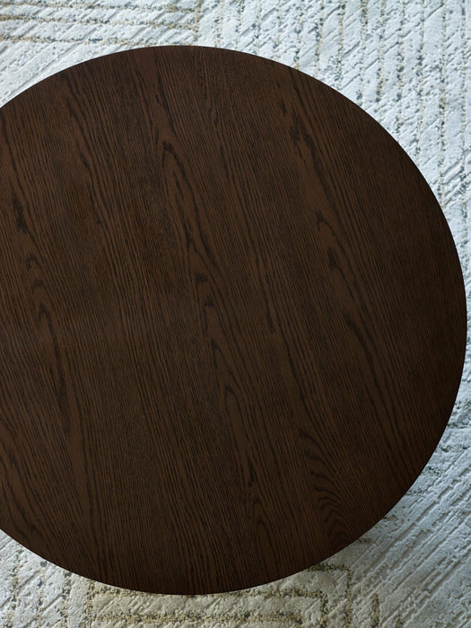 Estelle Round Slatted Coffee Table - Luminex FurnitureCoffee TableOLL002