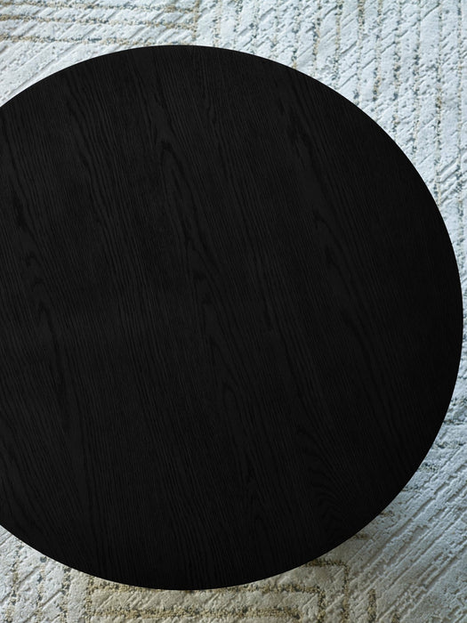 Estelle Round Slatted Coffee Table - Luminex FurnitureCoffee TableOLL003