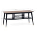 Evangeline Media Unit - Walnut & Black - Luminex FurnitureTV UnitFIN005