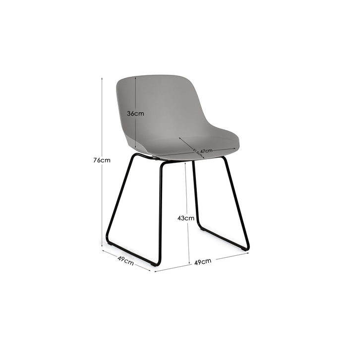 Everton Dining Chairs – Set of 2 - Luminex FurnitureChairsROC312