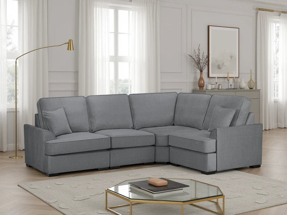 Fairmont Grey Universal Corner Sofa - Luminex FurnitureSofasfunk_grey_universal