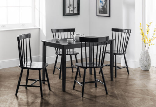 Felicity Dining Table - Black - Luminex FurnitureDining TableHUD001