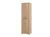 Fiora Artisan Oak Slim Slatted Wardrobe - Luminex FurnitureWardrobe3451